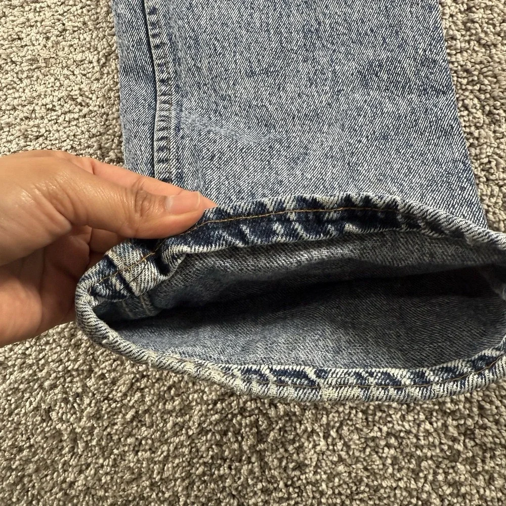 Vintage Levis Jeans Mens 36x32 (Fits 34x31)‎ Blue Acid Denim 505 90s Made in USA